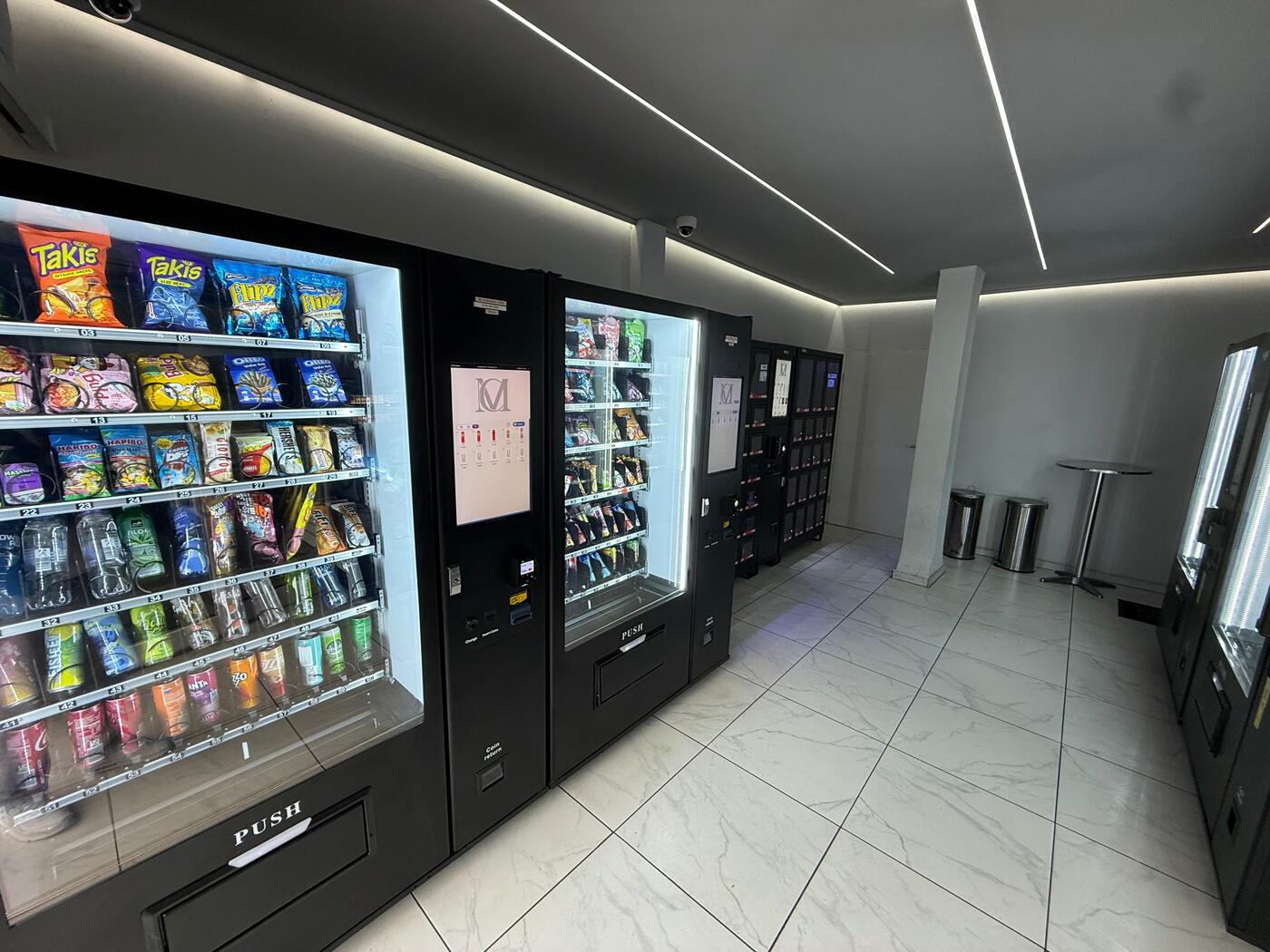 Automatenreihe im CM E-Kiosk Calw